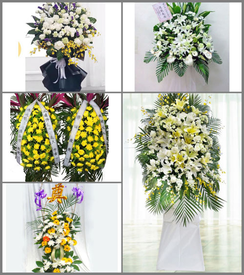 江西赣州安远县龙布镇白事花篮预定